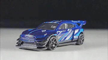 Hot Wheels Mainline Review: Ford Mustang MACH E 1400 | 2023 W Drag Strip Series.