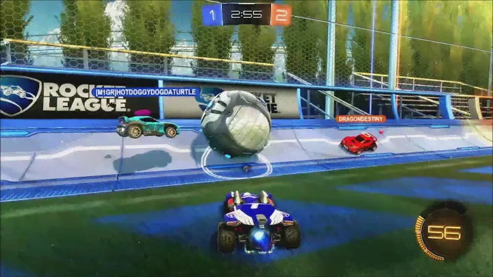 Rocket League- February Hot Wheels DLC Twin Mill III Gameplay