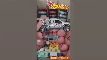 Hot Wheels Ford Transit Connect in White 2023 HotWheels Mainline unboxing!