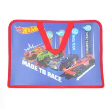 88734 Папка с ручками Hot Wheels, формат А4