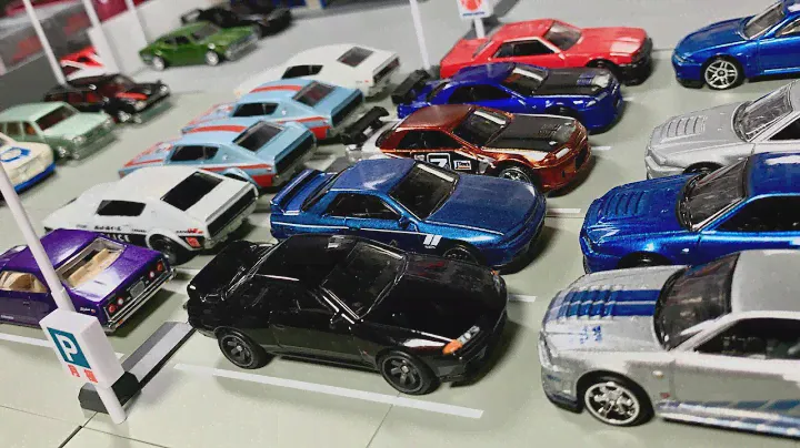 Lamley Showcase: All 9(!!) Hot Wheels Nissan Skyline Castings, plus R32 old & new!