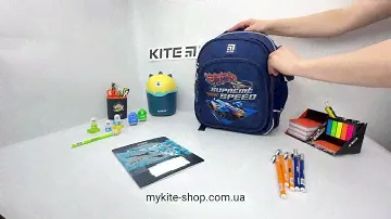 Рюкзак напівкаркасний Kite Education Hot Wheels HW24-763S