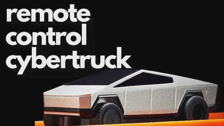 Tesla Cybertruck Hot Wheels RC 1/64 Scale Track Test!
