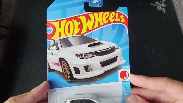 Hot Wheels Subaru WRX STI (white) Unboxing. #HotWheels #Subaru.
