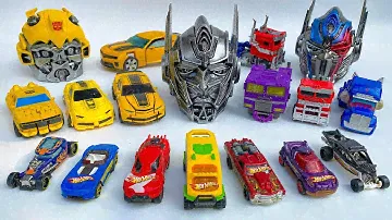 Unusual HOT WHEELS Car TRANSFORMERS Toys | BUMBLEBEE vs OPTIMUS Prime Rise of the BEASTS Unicron