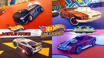 All World Race and Acceleracers Cars + Gameplay - Hot Wheels Unleashed (4K 60FPS)