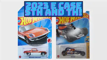 (NEW!) 2023 Hot Wheels E CASE STH AND RTH!