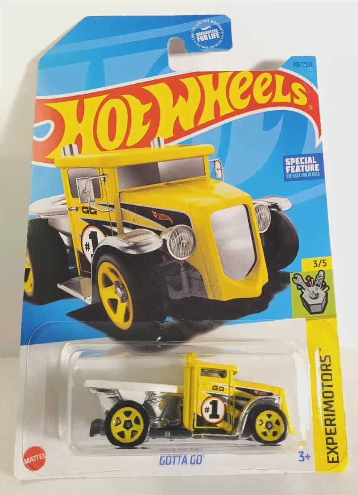 Машинка базовая Hot Wheels Gotta Go унитаз желтый-0