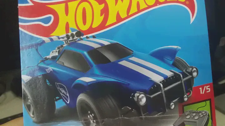UNBOXING BLUE OCTANE HOT WHEELS - ROCKET LEAGUE - FYB44 - HW Game Over