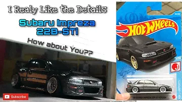 Subaru Impreza STi | Very Good Details | Custom Hotwheels