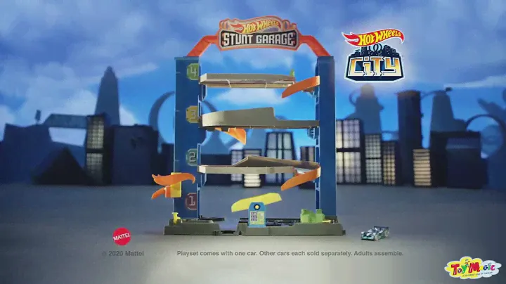 Hot Wheels City Stunt Garage GNL70 - ToyMagic Malta