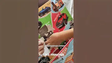 Адвент календарь с машинками