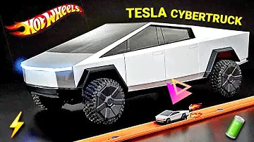 Чистый ХАЙП! Tesla CYBERTRUCK! Распаковка и обзор самой ХАЙПОВОЙ модель от Хот Вилс (Hot Wheels)