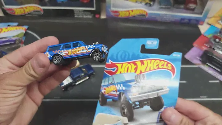 Hot Wheels diecast unboxing.  1964 Chevy Nova Wagon