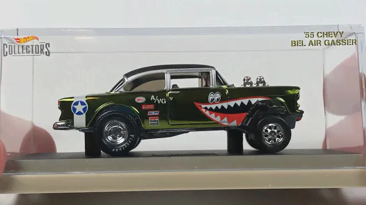 Flying Aces '55 Chevy Bel Air Gasser Hot Wheels RLC