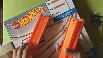 HotWheels Car & Mega Track Pack - Unboxing