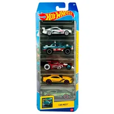 Hot Wheels Car Meet - набор из 5 машинок, 1806-HLY78
