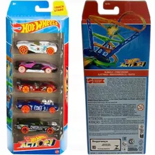 Hot Wheels Action - набор из 5 машинок, 1806-HLY66