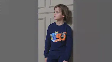 Свитшот "Hot Wheels" синий + Брюки "Hot Wheels" темно-синие