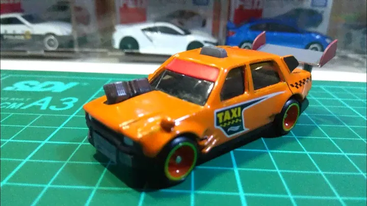 SIMPLE CUSTOM: HOTWHEELS TIME ATTAXI