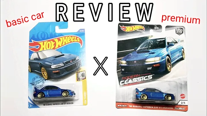 Review Hot Wheels Mobil Subaru Impreza 98' Versi Premium dan Reguler. Detailnya sama-sama mantap