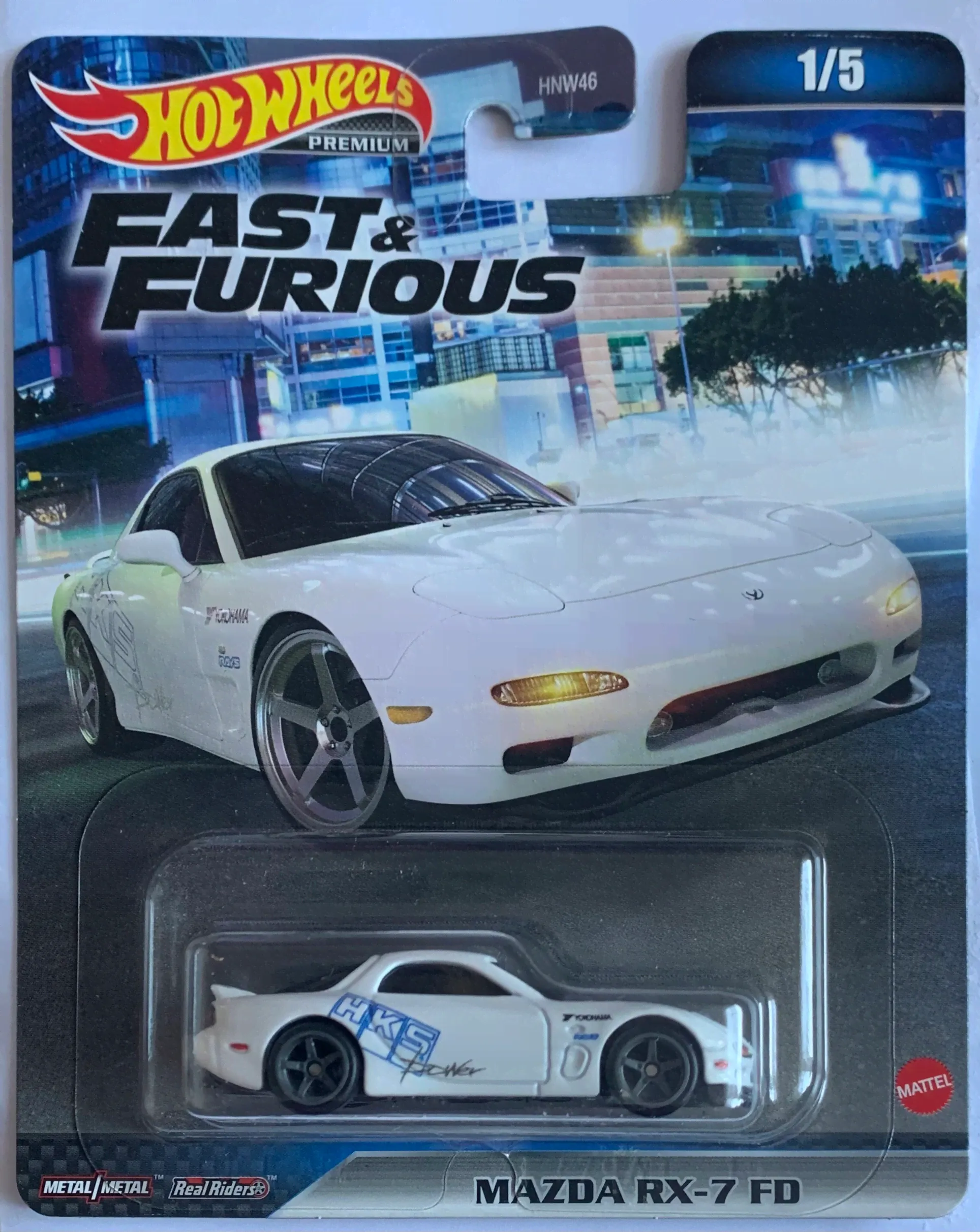 HOT WHEELS PREMIUM MAZDA RX-7 FD