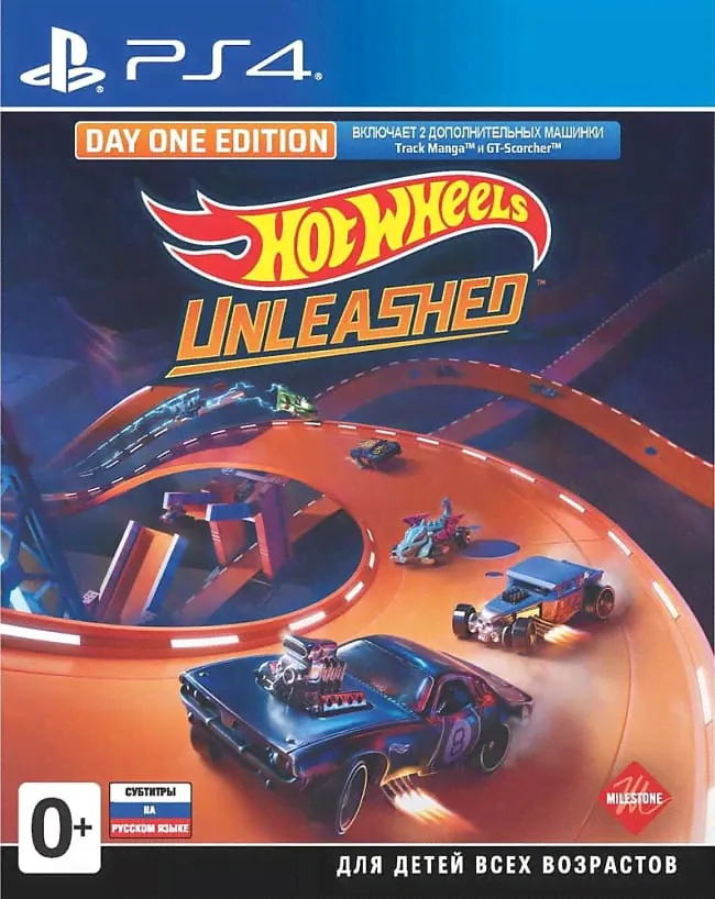 Hot Wheels Unleashed. Day One Edition (PS4, РУС, БУ)