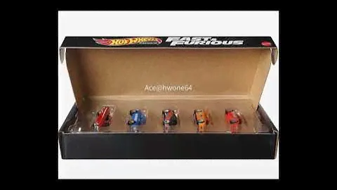 Hot Wheels new Fast and Furious premium 5 pack!!