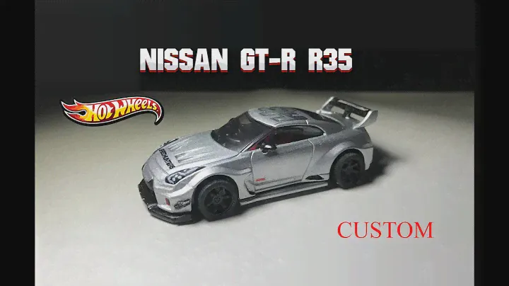 Nissan GT R R35 Hot Wheels Custom