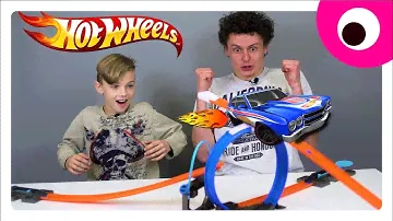 Гонки машинок Hot Wheels. Строим трек Хот Вилс Игра без границ