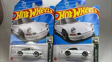 PORSCHE 911 CARRERA RS 2.7. #Hotwheels #Unboxing #Diecast