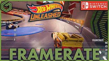 Nintendo Switch - Hot Wheels Unleashed - Quick Framerate Test