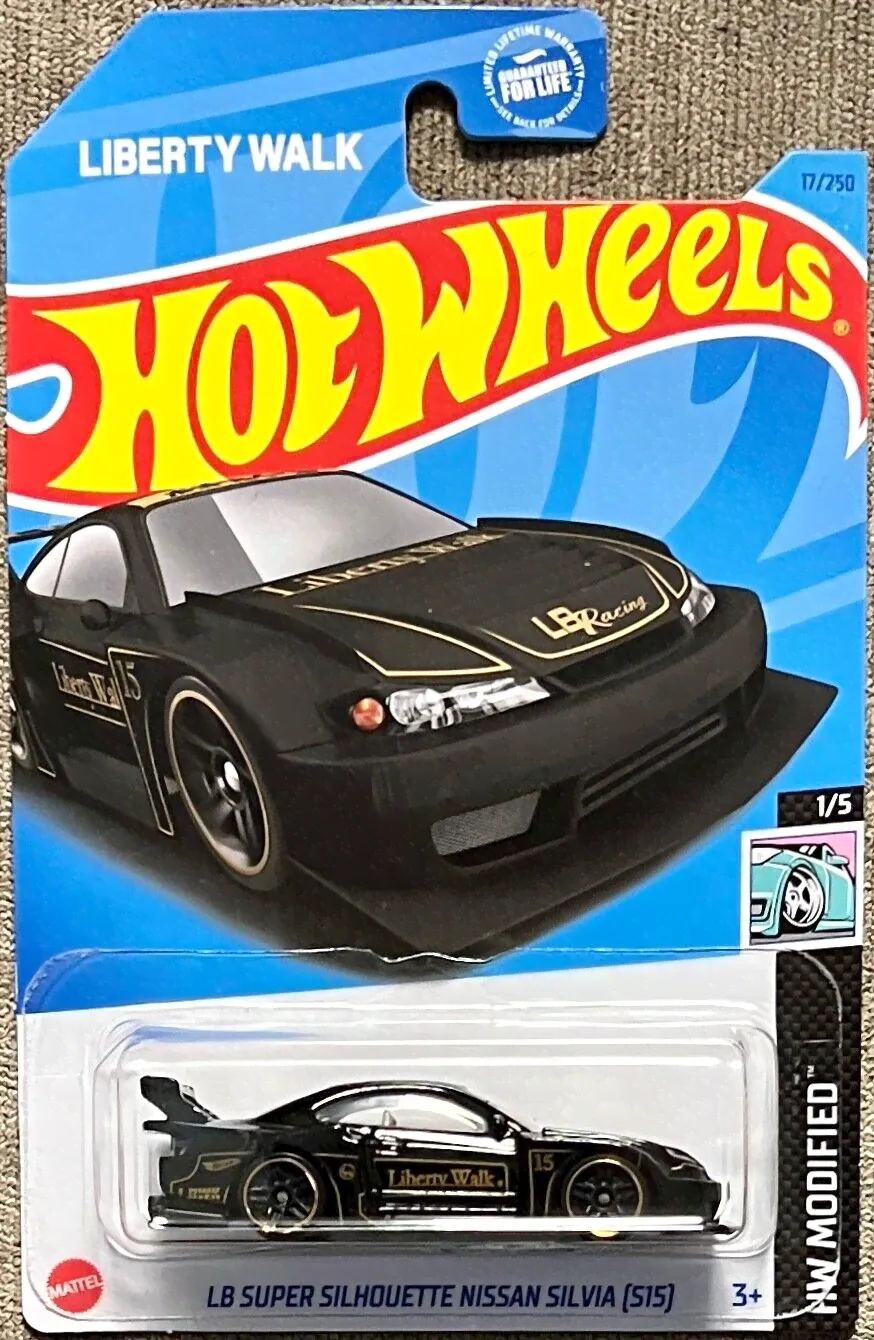 Машинка Hot Wheels (Хот Вилс) 17/250 LB SUPER SILHOUETTE NISSAN SILVA (S15), HKH85-M521-0