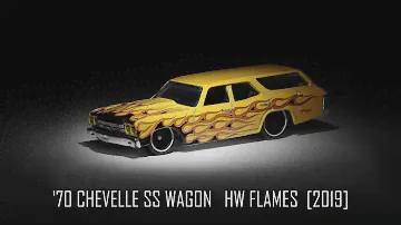 Hot Wheels '70 Chevelle SS Wagon HW Flames [2019]