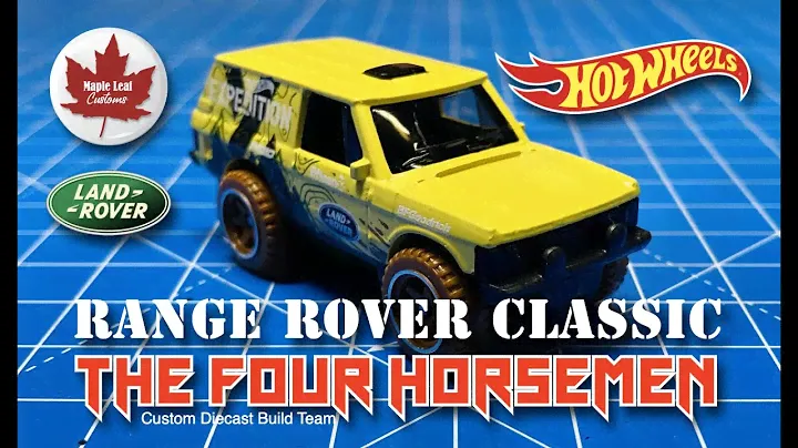 Hot Wheels Range Rover Classic (222) Four Horsemen safari theme