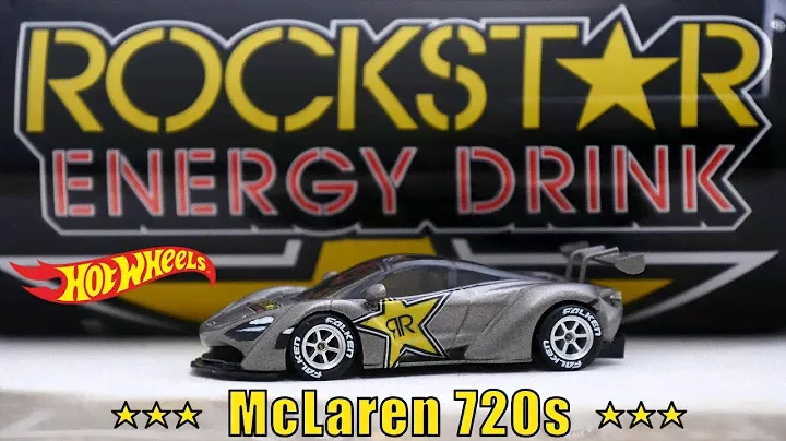 McLaren 720s Widebody GT3 Rockstar Energy Drink Hot Wheels Custom