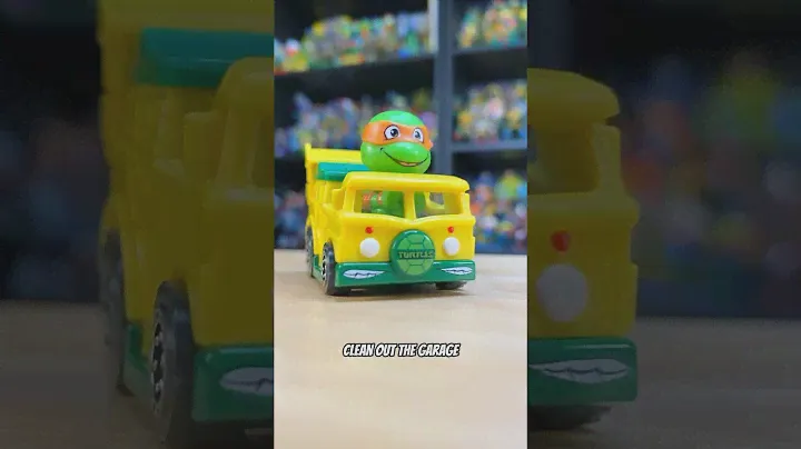 ANOTHER turtle van?!?  #tmnt #toys #collection #hotwheels #nostalgia #90s