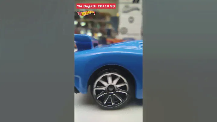 '94 Bugatti EB110 SS Test Drive Hot Wheels GRX25 1:64 Diecast Model Car Exotics Toy Cars Ryu Asada