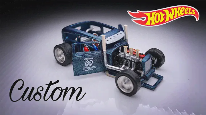 Hotrod diecast custom hotwheels