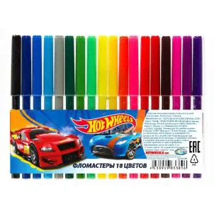 8Фломастеры "Hot Wheels", 18 цв-2