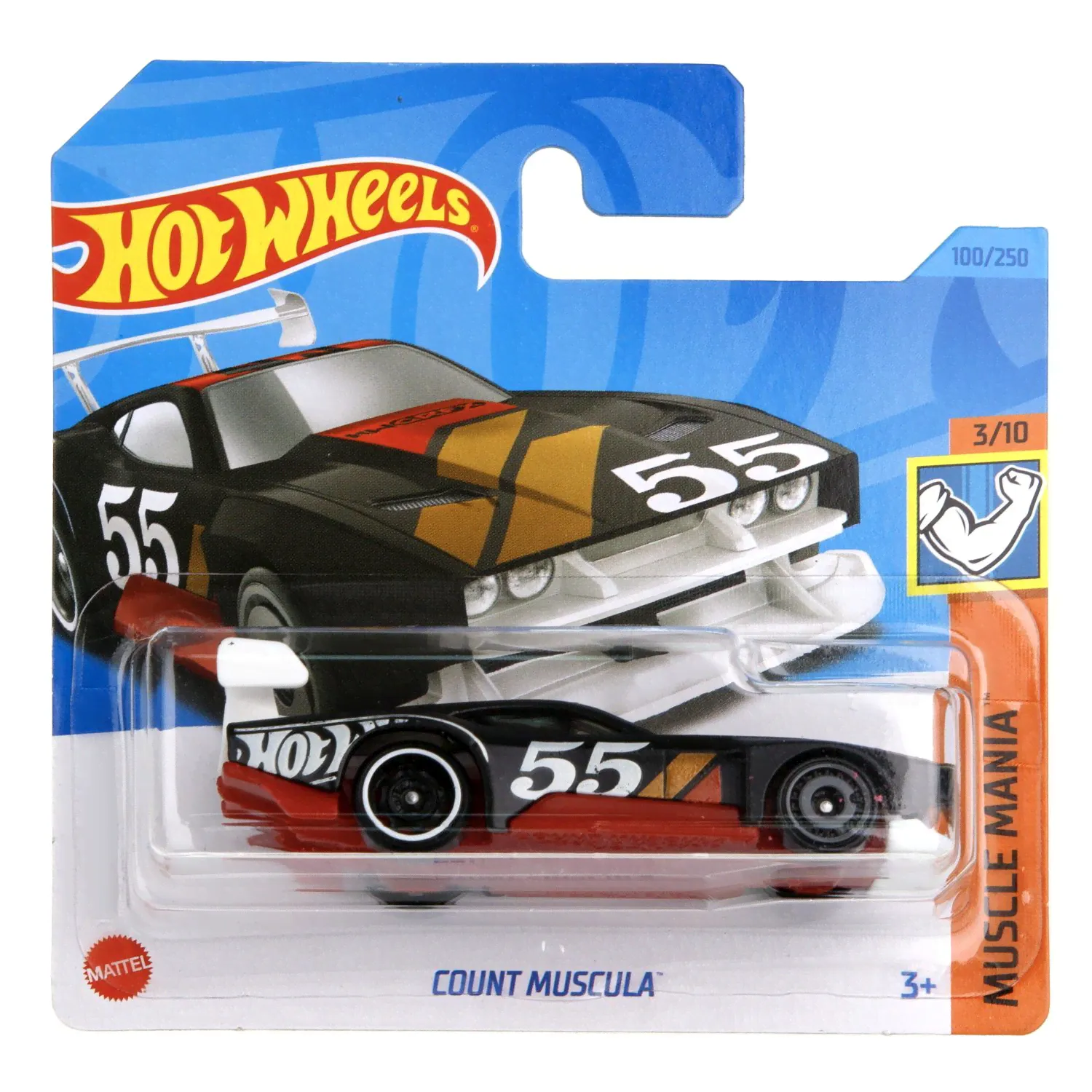 Машинка Hot Wheels Count Muscula серия Muscle Mania