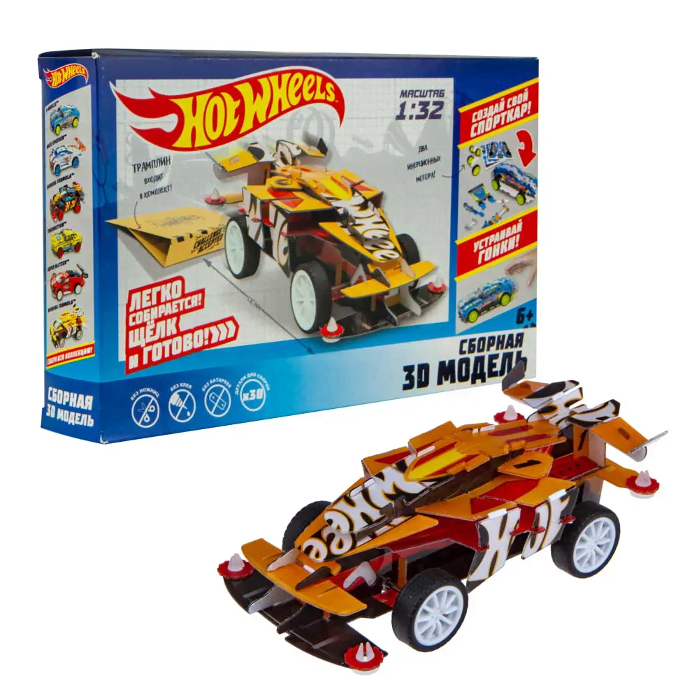 Игровой набор Сборная модель Winning Formula Hot Wheels Т16975