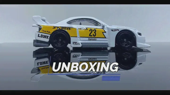 White Lightning - LB-Super Silhouette Nissan Silvia S15 - Hotwheels