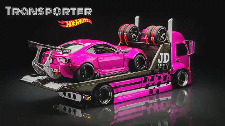 Aero Lift Transporter Hotwheels Custom