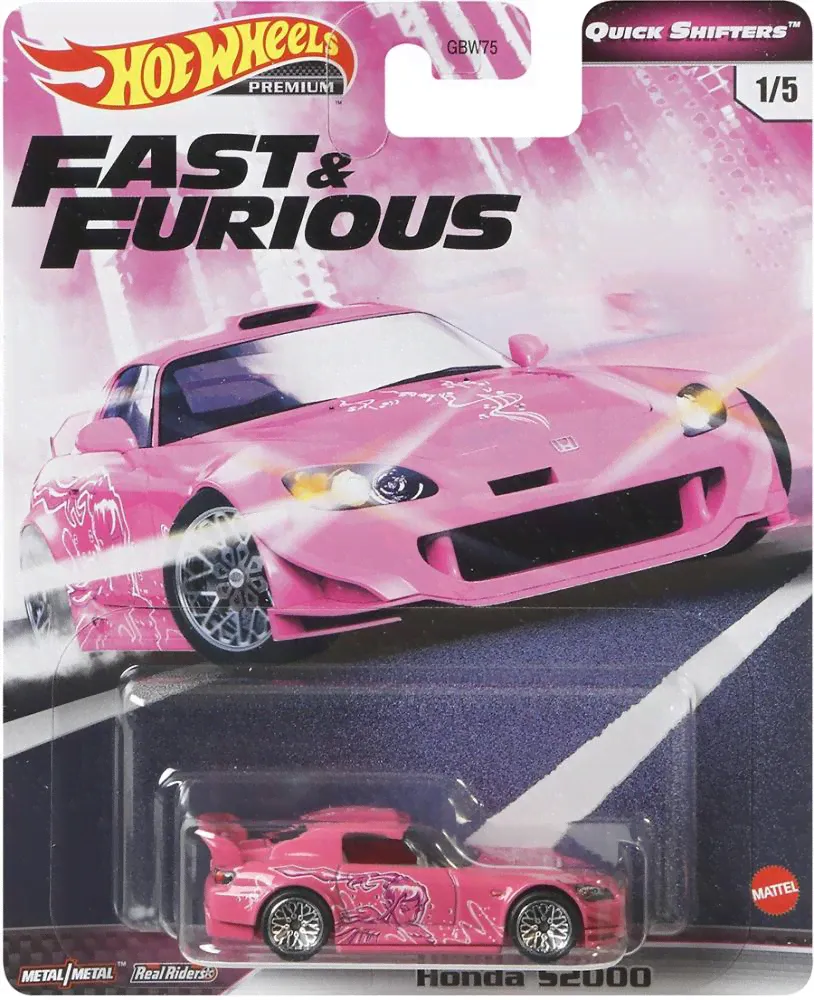 Hot Wheels Premium Fast and Furious Quick Shifters Honda S2000