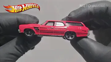 '70 CHEVELLE SS WAGON ( HW WAGONS) #Unboxing #4k #Hotwheels