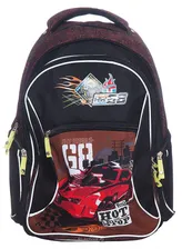 KITE Рюкзак школьный Hot Wheels Racing 38х28х17см, 450гр школьный рюкзак (ранец) в Ростов-на-Дону