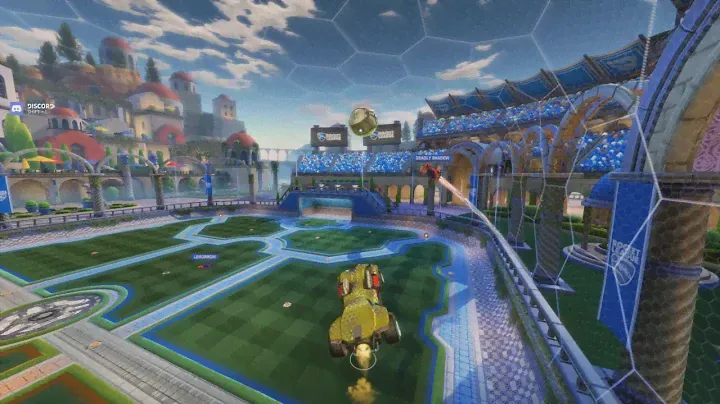 Rocket League | Insane angle shot. Twin Mill III is OP! ;)