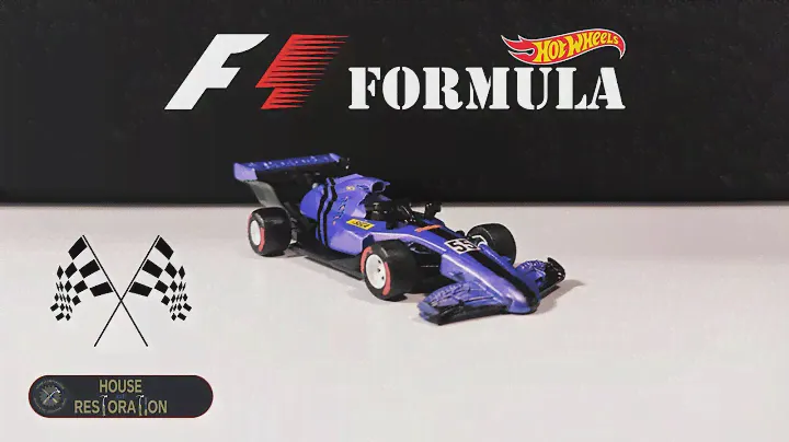 Customizing of The Formula E Gen 2 - F1  (Hot Wheels)