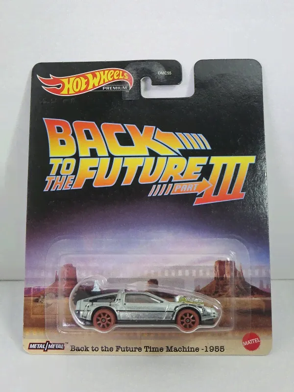 Hot Wheels 1:64 Back to The Future Time Machine-0